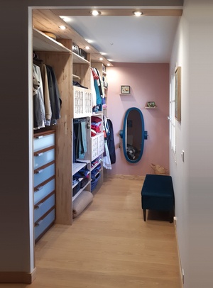 Dressing avec portes motifs Kumiko