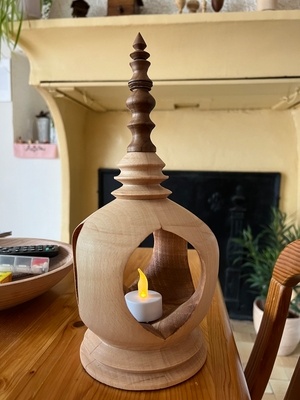 Déco de Noeël - Essai de tournage