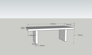 Table pas si massive