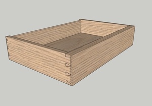 Les tiroirs en ébénisterie