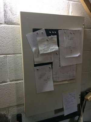 Armoire à forets - bois de recup