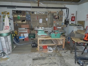 Mon atelier provisoire