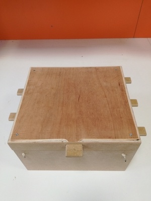 Boite à secrets en MDF