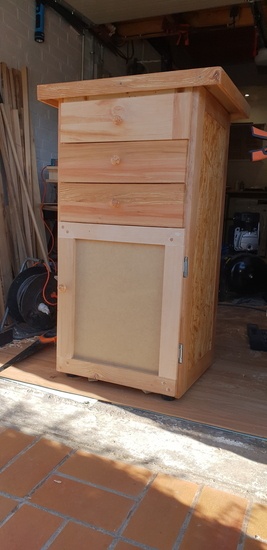 Meuble atelier recuperation