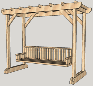 Balancelle de jardin