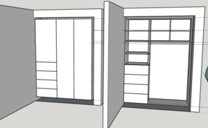 Dressing pour mes filles