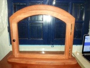 Petite porte vitrée