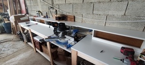 Aménagement scie radiale