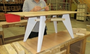 Table basse "Jean Prouvé" revisitée