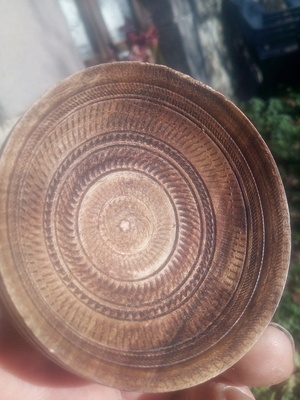 Test de texture au tour + kolrosing