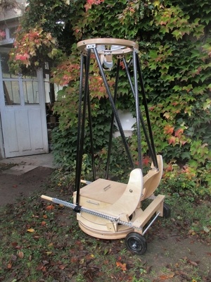 Brouette pour télescope