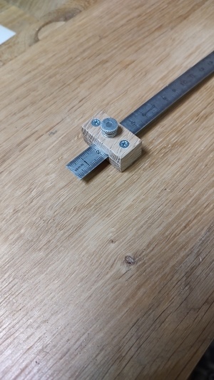 Butée de réglet vite fait