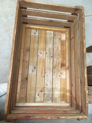 Création d'un carré potager suspendu