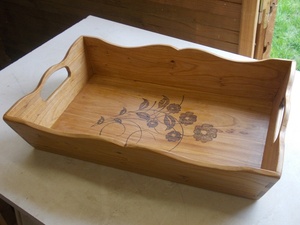 Plateau style rustique