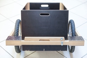 Carriole à vélo modulable