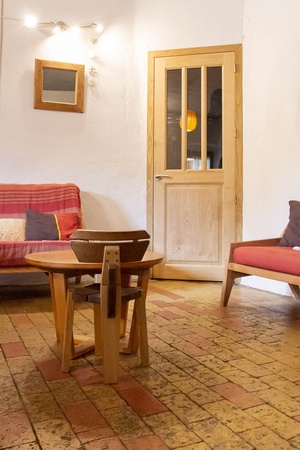 Porte intérieure vitrée