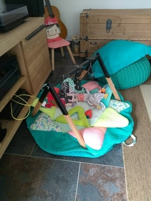 Portique d'eveil enfant démontable