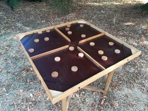 Grand jeu en bois #2 - Passe-trappe à 4