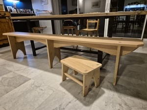 Banc 4 adultes, 6 enfants