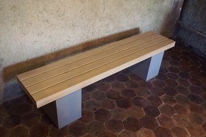 Un banc démontable