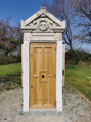 Porte en chêne