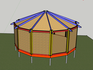 Plan de la Maison Nomade 35m² v2.61