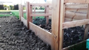 Composteur triple bac