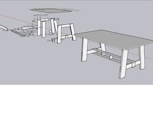 Table de jardin express