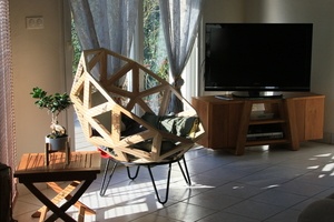 La géode sur son socle