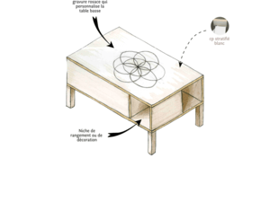 Notice table basse d'Halima