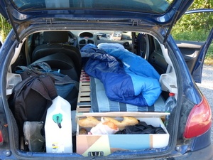 Mini van amovible/Pliable