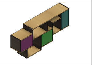 Forme générale de l'etagere