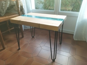 Petite river table en Pin