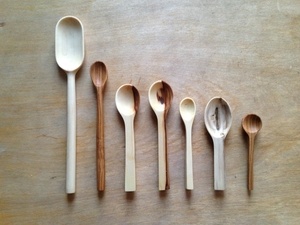 Les cuillères taillées durant le deuxième confinement...