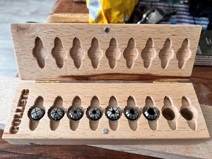 Boîte a collets (cnc)