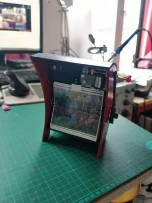 Mutoscope (l'ancêtre du cinéma) avec musique