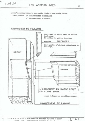 Les assemblages traditionnels