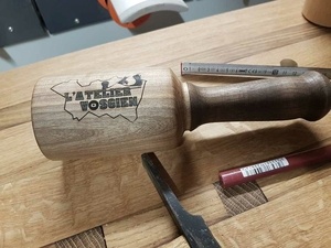 Maillet en noyer
