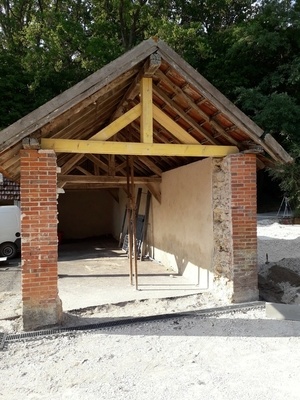 Petite ferme de charpente