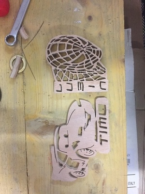 Prénoms chantourné