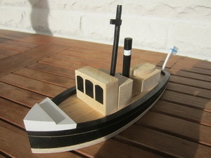 Sympatique petit bateau puzzle 3D (Noël arrive!)