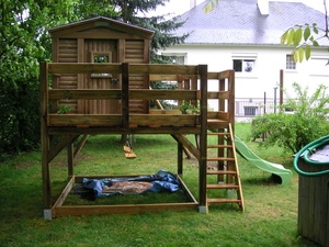 Cabane de jeux enfants