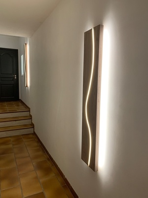 Ensemble luminaires caissons