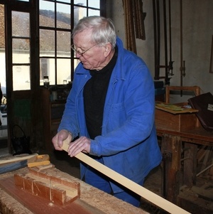 Mon pépé et son atelier