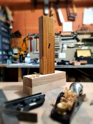 Variante trait de jupiter droit à clefs de serrage