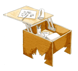 Notice de la table escamotable