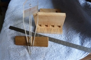 Gabarit traçage queues d'aronde