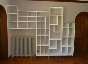 Bibliothèque en Pin