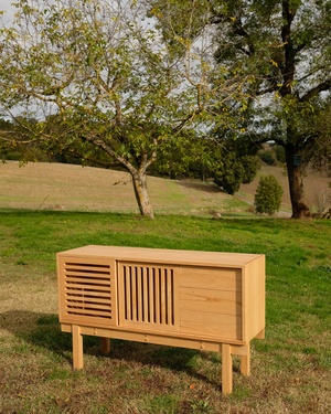 Buffet en châtaignier