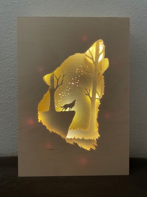 Light box loup